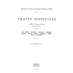 Various Composers: Traits difficiles Vol.1 (Horn solo)
