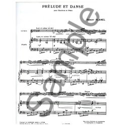 Robert Planel: Pr&eacute;lude Et Danse (Oboe And Piano)