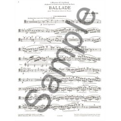Eugene Bozza: Ballade
