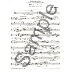 Eugene Bozza: Ballade
