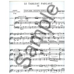 Andr&eacute; E.Modeste Gr&eacute;try: Duo (Le Tableau Parlant) -  Classiques No.13 (Oboe & Piano)