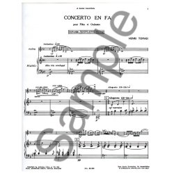 Henri Tomasi: Concerto in F major (Flute & Piano)
