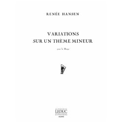 R. Hansen: Variations sur un Th&egrave;me mineur (Harp solo)