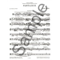 Eug&egrave;ne Bozza: Fantaisie (Bassoon and Piano)