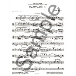 Eug&egrave;ne Bozza: Fantaisie (Bassoon and Piano)