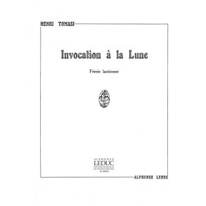 Henri Tomasi: Invocation à la Lune (low) (Voice & Piano)