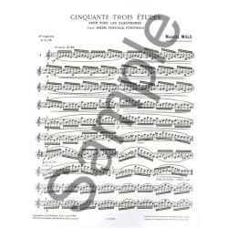 Marcel Mule: 53 Etudes For All Saxophones - Volume 1