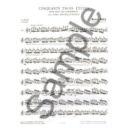 Marcel Mule: 53 Etudes Vol.3, d'apr&egrave;s Boehm, Terschak et F&uuml;rstenau (Saxophone solo)