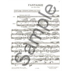 Albert Beaucamp: Fantaisie (Flute & Piano)