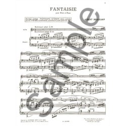 Albert Beaucamp: Fantaisie (Flute & Piano)