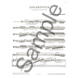 Raymond Gallois-Montbrun: Concertst&uuml;ck (Clarinet & Piano)