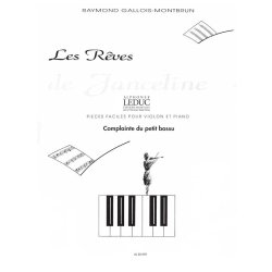 Raymond Gallois-Montbrun: Complainte du petit Bossu (Violin & Piano)