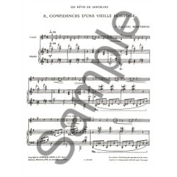 Raymond Gallois-Montbrun: Confidence d'une vieille Horloge (Violin & Piano)