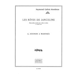 Raymond Gallois-Montbrun: Sourire &agrave; Morph&eacute;e (Violin & Piano)