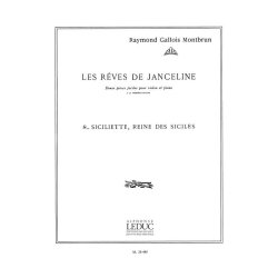 Raymond Gallois-Montbrun: Minnetti, Prince de la Danse (Violin & Piano)