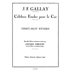Jacques Fran&ccedil;ois Gallay: 28 Etudes Op.13 (Horn solo)