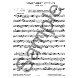 Jacques Fran&ccedil;ois Gallay: 28 Etudes Op.13 (Horn solo)