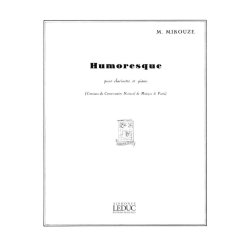 Marcel Mirouze: Humoresque (Clarinet & Piano)