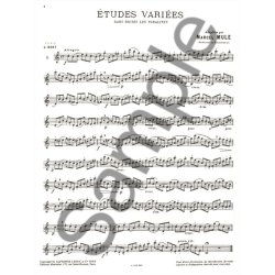 Marcel Mule: Etudes Variees