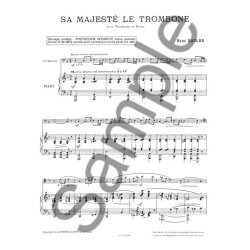Ren&eacute; Duclos: Sa Majest&eacute; le Trombone (Trombone & Piano)