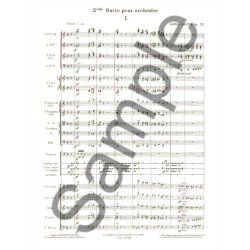 Lajtha Suite D'orchestre No.2 In 4 Orchestra Score