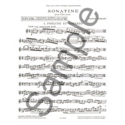 Henri Tomasi: Sonatine (Flute)