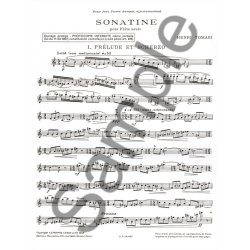 Henri Tomasi: Sonatine (Flute)