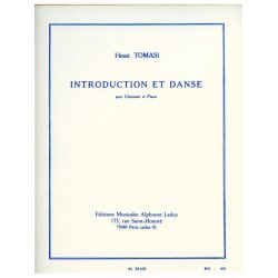 Henri Tomasi: Introduction et Danse (Clarinet & Piano)