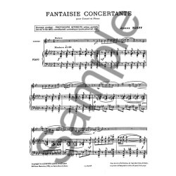 Jeanine Rueff: Fantaisie concertante (Bb) (Trumpet & Piano)