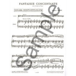 Jeanine Rueff: Fantaisie concertante (Bb) (Trumpet & Piano)