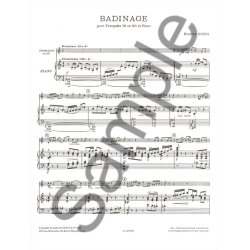 Eug&egrave;ne Bozza: Badinage (Trumpet and Piano)