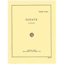Claude Arrieu: Sonate (Violin & Piano)