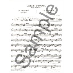 Eug&egrave;ne Bozza: Seize Etudes (Trumpet)