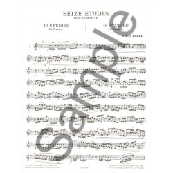 Eug&egrave;ne Bozza: Seize Etudes (Trumpet)