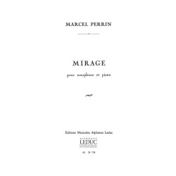 M. Perrin: Mirage (Saxophone-Alto & Piano)