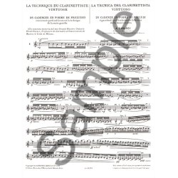 Agostino Gabucci: 26 Cadences en Forme de Pr&eacute;ludes (Clarinet solo)