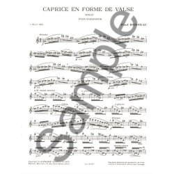 Paul Bonneau: Caprice En Forme De Valse