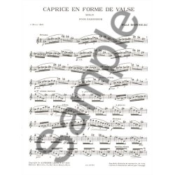 Paul Bonneau: Caprice En Forme De Valse