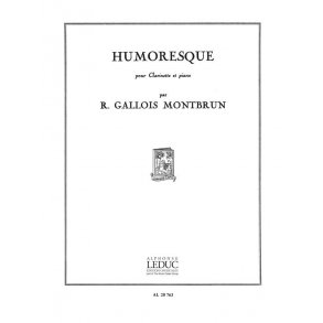 Raymond Gallois-Montbrun: Humoresque (Clarinet & Piano)