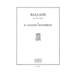 Raymond Gallois-Montbrun: Ballade (Horn & Piano)