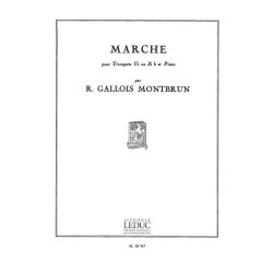 Raymond Gallois-Montbrun: Marche (Trumpet & Piano)