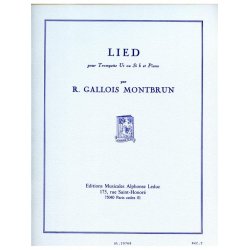 Raymond Gallois-Montbrun: Lied (Trumpet & Piano)