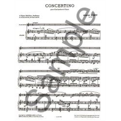 Jeanine Rueff: Concertino Op.15 (Clarinet & Piano)