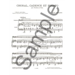 Henri Dutilleux: Choral, Cadence Et Fugato (Trombone/Piano)