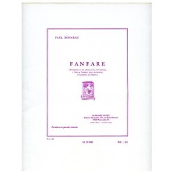 Paul Bonneau: Fanfare (Ensemble-Brass 8 or more)