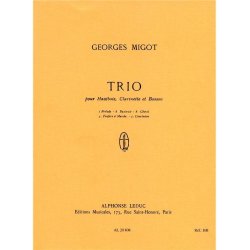 Georges Migot: Trio (Trio - Woodwind)