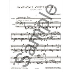 Jacques Ibert: Symphonie concertante (Oboe & Piano)