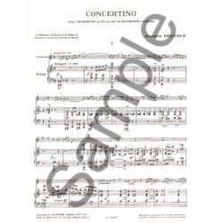 Georges Delerue: Concertino (Trumpet & Piano)