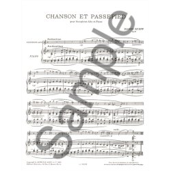 Jeanine Rueff: Chanson Et Passepied