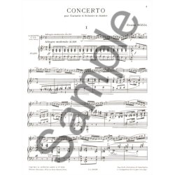 Eug&egrave;ne Bozza: Concerto (Clarinet & Piano)